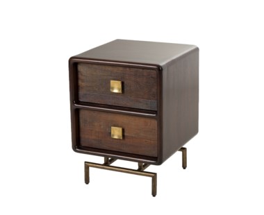 Leonardo Side Table - 2 Drawer